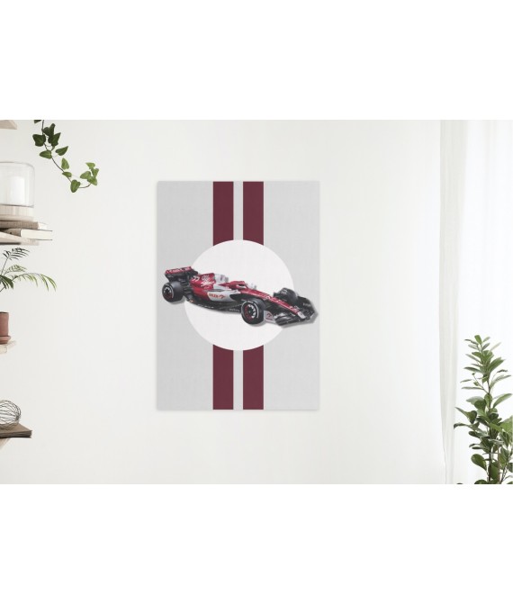 Alfa Romeo Car Livery Wall Decor, Formula 1 Inspired Wall Art, Inspirational Motivational Print, Motorsport, Race Driver Postcard Poster