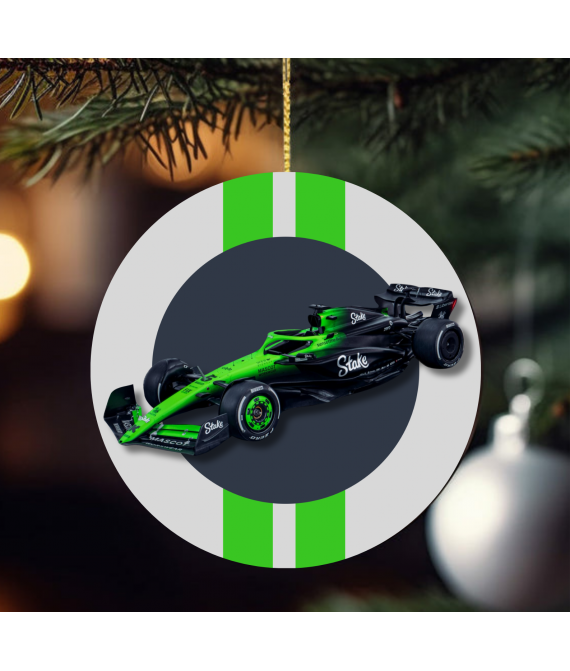 F1 Team Car Livery Motorsport Christmas Tree Bauble Ornament, F1 Fan Gift, Mercedes, McLaren, Ferrari, Motorsport Gift, Formula One Inspired Decoration, UK 