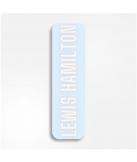 Lewis Hamilton Bookmark, Born to Win, Formula One Themed Accessory, Handmade in UK, Mercedes 44