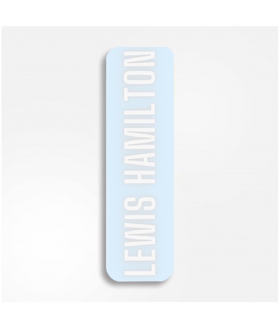 Lewis Hamilton Bookmark, Born to Win, Formula One Themed Accessory, Handmade in UK, Mercedes 44