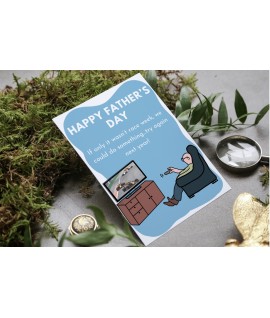 Father’s Day Formula One Greeting Card A5, Grand Prix, Fathering Sunday, Funny F1 Card, Racing Motorsport Card, Made In UK