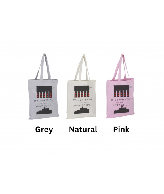 F1 Tote Bag, Lights Out and Away We Go, Motorsport, Shoulder Bag, Reusable Bag, F1 Fan Gift, Racing, Made in Uk