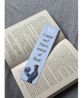 Logan Sargeant Bookmark, Williams Driver 2 Inspired Blue Book Mark, Formula One Themed Accessory, Handmade in UK