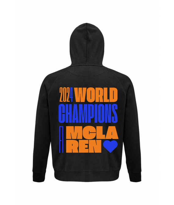 McLaren Constructors Championship 2024 Hoodie Merch, F1, Motorsport, F1 Fan Gift, Racing, Handmade In Uk