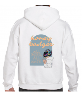 F1 Inspired HOODIE Jumper Merch, Motorsport, Comfy Adult Clothing, Honey Badger, Daniel Ricciardo, 3, F1 Fan Gift, Racing, Sublimation Hooded Sweater, Made in Uk