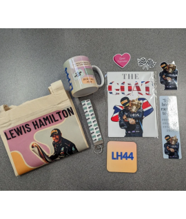Formula One CHRISTMAS BOX, Print Pack, F1 Inspired Gifts, Motorsport Mug, F1 Lover Gift, Sticker Set | Bookmark | Racing Driver Keychain, UK