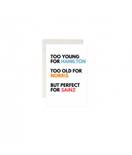 Driver Dating Funny Formula One Greeting Card A5, Grand Prix, Birthday, Celebration, Racing Motorsport Card, Lewis Hamilton, Norris, Sainz