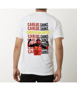 Carlos Sainz Smooth Operator F1 Inspired T-Shirt Motorsport, Adult Clothing, 55, F1 Fan Gift, Racing, Made in Uk