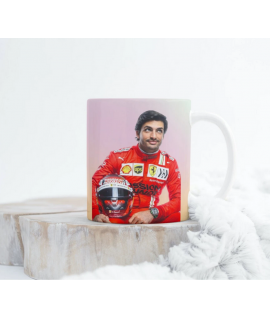 Carlos Sainz CS55 Mug, F1 Driver Fan, Smooth Operator Gift, Novelty Mug, Gift for them, Colourful Quote Memes Formula One Inspired, UK 