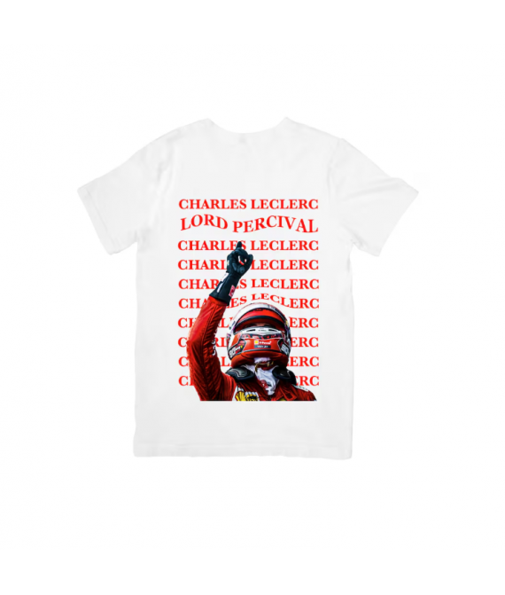 Charles Leclerc, Lord Perceval F1 Inspired T-Shirt Motorsport, Adult Clothing, 16, F1 Fan Gift, Racing, Ferrari, Made in Uk